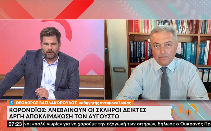 Βασιλακόπουλος: Είμαστε στην κορυφή του επιδημικού κύματος &#8211; Ο κορονοϊός εξελίσσεται