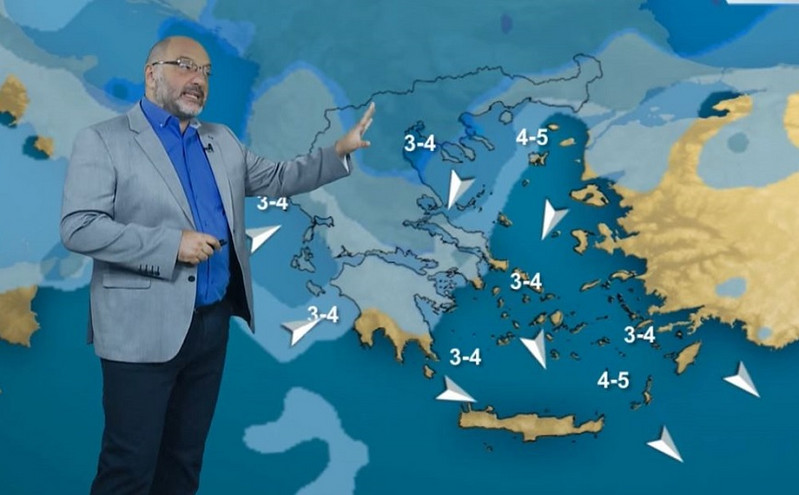Σάκης Αρναούτογλου: Άστατος ο καιρός το επόμενο 24ωρο – Πού θα χτυπήσουν μπόρες και τοπικές καταιγίδες