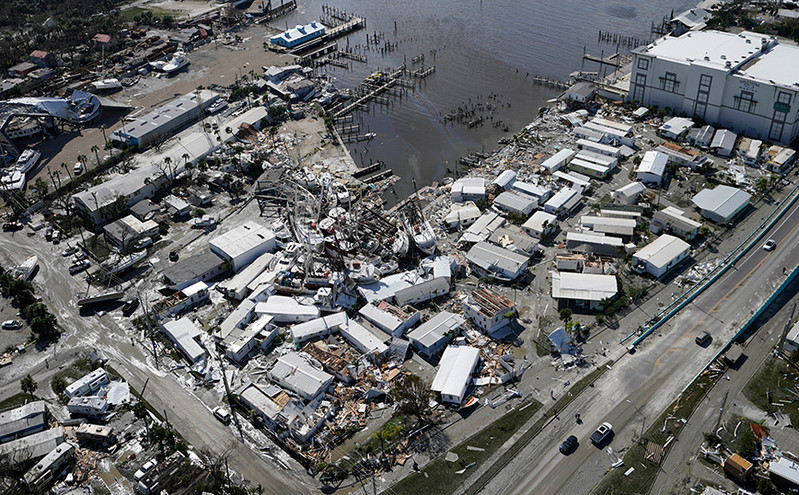 Κυκλώνας Ίαν: Οι ΗΠΑ θρηνούν 107 θύματα από το καταστροφικό του πέρασμα – Στη Φλόριντα οι 102 νεκροί