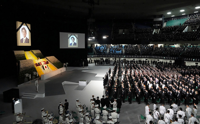 Σίνζο Άμπε: Άρχισε στο Τόκιο η τελετή της κρατικής κηδείας &#8211; Δείτε live