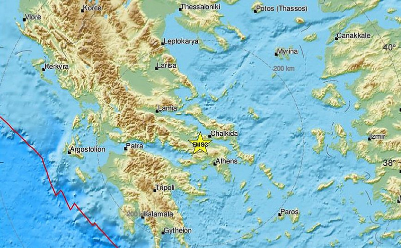Σεισμός τώρα στη Θήβα &#8211; Έγινε αισθητός και στην Αθήνα