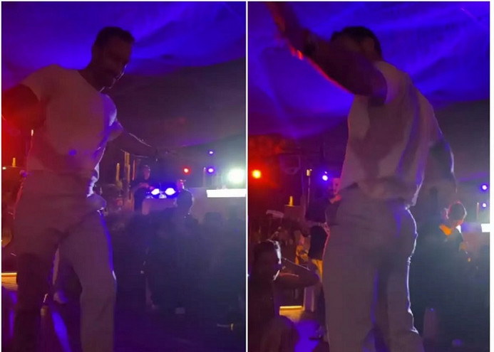 Σάκης Τανιμανίδης: Το ζεϊμπέκικο που χόρεψε και αφιέρωσε στις κόρες του στο πάρτι μετά την βάπτιση