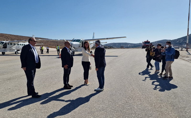 Χατζημάρκος για την έναρξη πτήσεων στο Αιγαίο: Άνοιξαν νέοι δρόμοι, τα νησιά έρχονται πιο κοντά