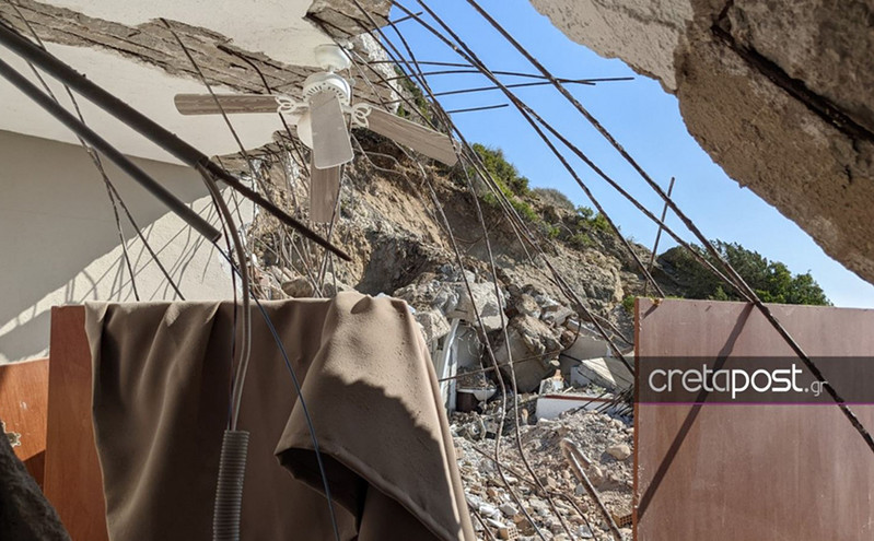 Ιεράπετρα: Ασφυξία έδειξε το πόρισμα θανάτου της 47χρονης μετά την πτώση βράχου σε κατάλυμα