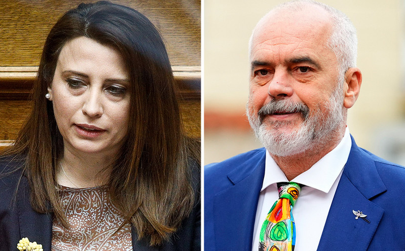 Έντονη λεκτική επίθεση από τον Έντι Ράμα καταγγέλλει η Νίνα Κασιμάτη &#8211; Προσβλητική απάντηση «στην κυρία» «την Ελληνίδα»
