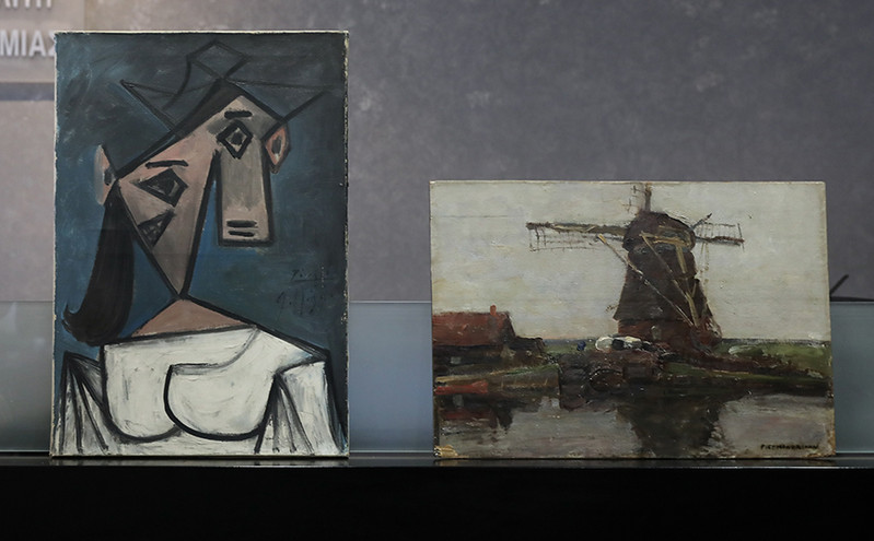 «Γυναικείο κεφάλι»: Εκτίθεται ξανά στην Εθνική Πινακοθήκη ο πίνακας του Πικάσο που είχε κλαπεί το 2012