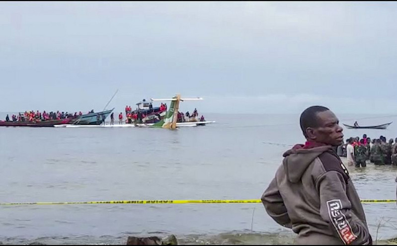 Τανζανία: Τρεις νεκροί στη συντριβή αεροπλάνου στη λίμνη Βικτόρια