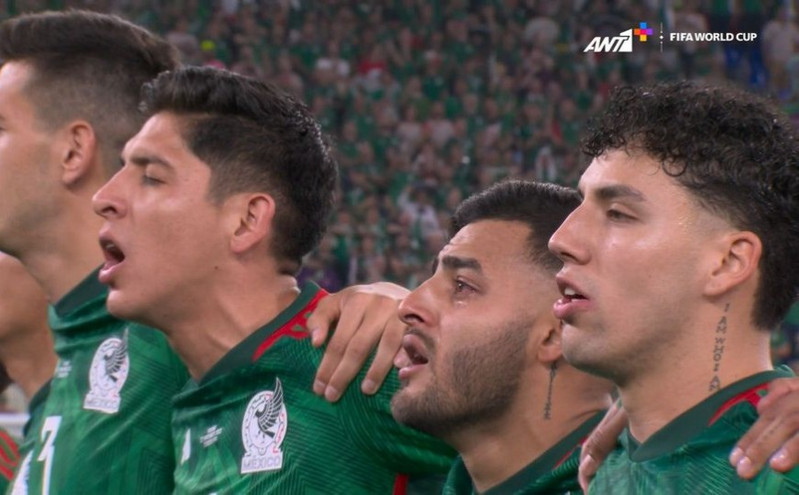 Μουντιάλ 2022: Δάκρυσε παίκτης του Μεξικού στην ανάκρουση του Εθνικού Ύμνου &#8211; Δείτε βίντεο