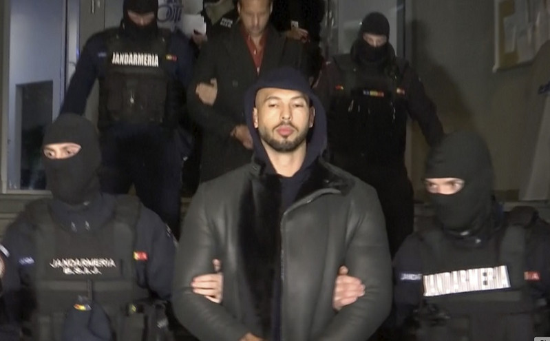 Άντριου Τέιτ: Όπλα και χρήματα στη βίλα στο Βουκουρέστι &#8211; «Το Matrix έστειλε τους πράκτορες του»