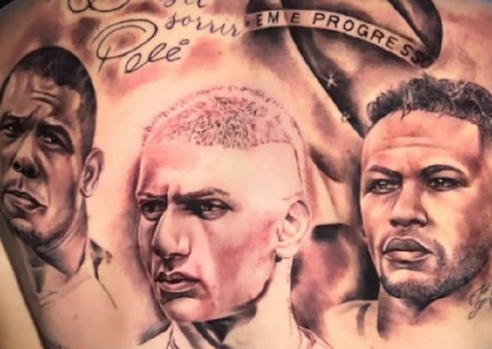 Μουντιάλ 2022: Ο Ριτσάρλισον «χτύπησε» τατουάζ με το πρόσωπο του, τον Ρονάλντο και τον Νεϊμάρ