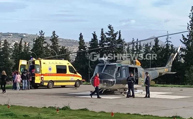 Κρήτη: Έπαθε εγκεφαλικό και χρειάστηκε 26 ώρες για να πάει στο νοσοκομείο &#8211; Τον μετέφερε ελικόπτερο της Πολεμικής Αεροπορίας