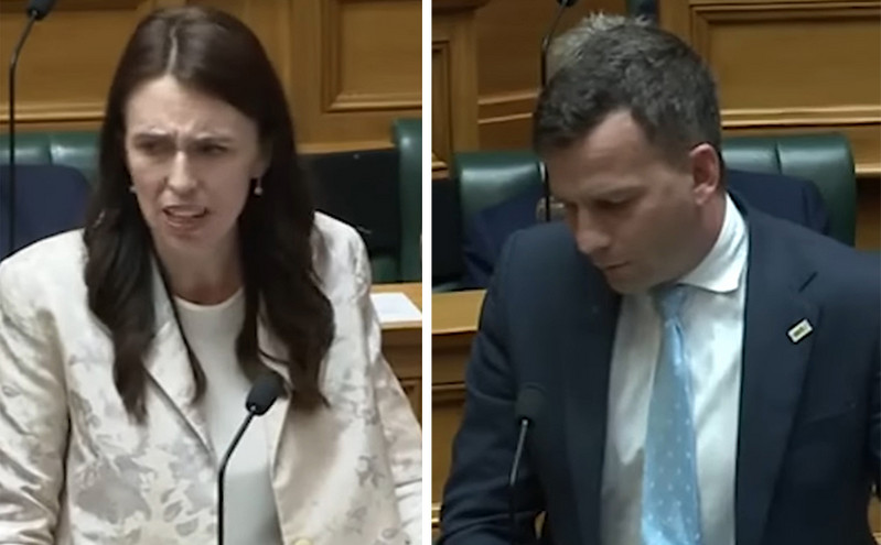 Η πρωθυπουργός της Νέας Ζηλανδίας χαρακτήρισε τον πολιτικό της αντίπαλο «αλαζονικό αρ…» &#8211; Είχε ανοιχτό μικρόφωνο