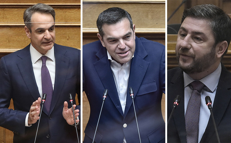 Δημοσκόπηση ΣΚΑΪ: Η διαφορά ΝΔ με ΣΥΡΙΖΑ &#8211; O νικητής στη «μάχη» Μητσοτάκη, Τσίπρα, Ανδρουλάκη και η άποψη για το Market Pass
