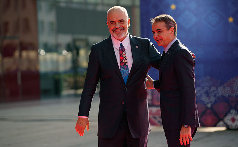 Κυριάκος Μητσοτάκης: Υπάρχει πολύ ισχυρός δεσμός ανάμεσα στην Ελλάδα και την Αλβανία