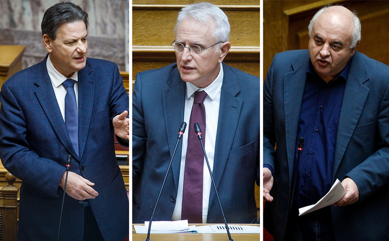 Υψηλοί τόνοι στη Βουλή μεταξύ Σκυλακάκη, Ραγκούση και Καραθανασόπουλου: «Δύο συμπαθή τετράποδα μαλώνανε σε ξένο αχυρώνα»