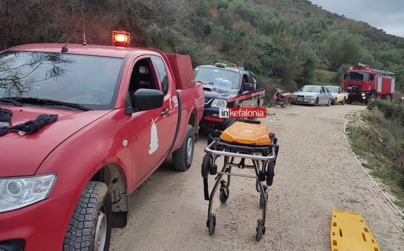 Τραγωδία στην Κεφαλονιά: Φορτηγό έπεσε σε γκρεμό 200 μέτρων &#8211; Νεκροί και οι δύο επιβαίνοντες
