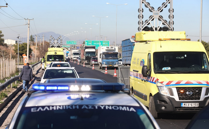 Αποκαταστάθηκε η κυκλοφορία στην Αθηνών-Λαμίας μετά την καραμπόλα των 13 οχημάτων