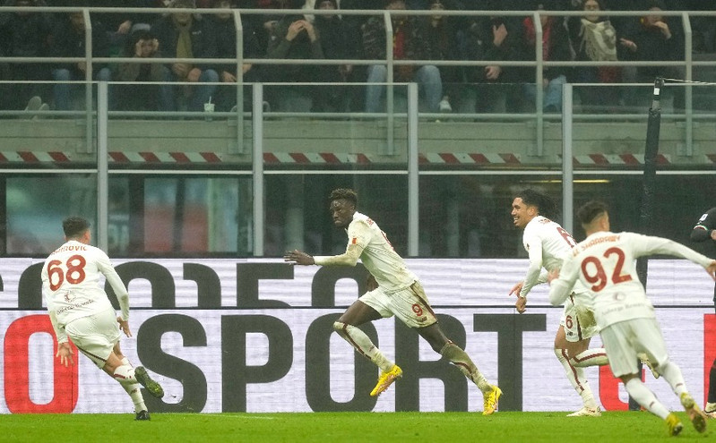 Serie A: Η Ρόμα έχανε 2-0 από τη Μίλαν μέχρι το 87&#8242; και το έκανε 2-2 στο 94&#8242; &#8211; Δείτε τα γκολ