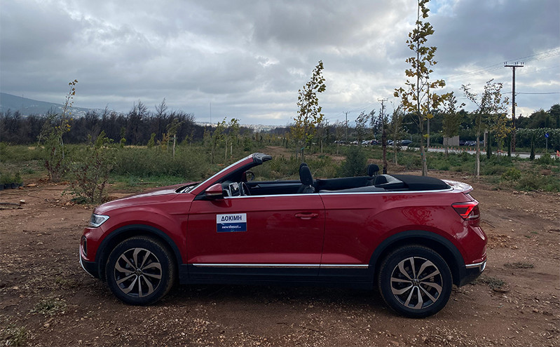 Οδηγούμε το VW T-Roc Cabriolet 1.5TSI DSG Style: To cabrio, compact SUV με την οροφή που ανοίγει σε 9 δευτερόλεπτα
