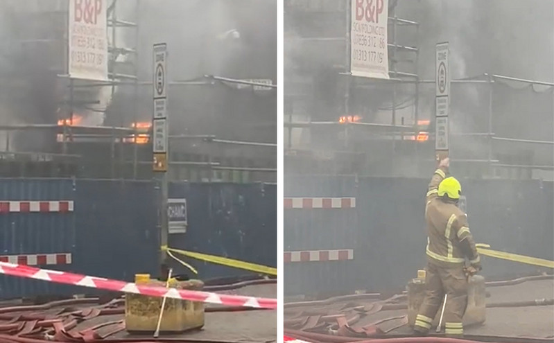 Φωτιά σε ιστορικό πολυκατάστημα στο Εδιμβούργο &#8211; Εκκενώθηκαν κτίρια