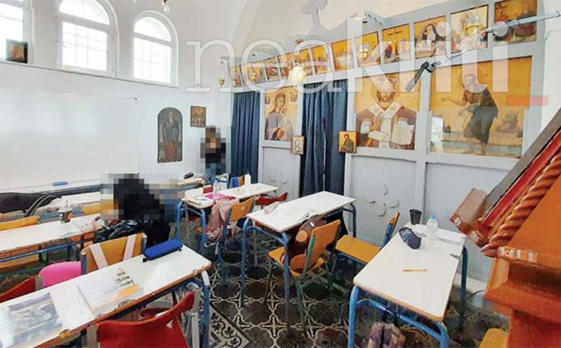 Κρήτη: Μετέτρεψαν την εκκλησία σε αίθουσα διδασκαλίας