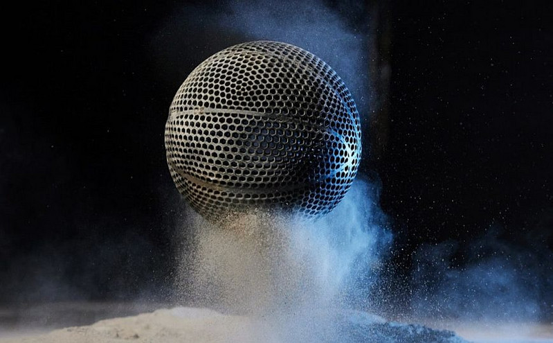 Αυτή είναι η πρώτη 3D εκτυπωμένη μπάλα μπάσκετ &#8211; Δεν χρειάζεται φούσκωμα