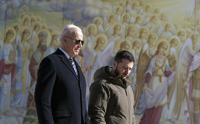 Επίθεση Μεντβέντεφ στον Μπάιντεν για την επίσκεψη στο Κίεβο: Ορκίστηκε πίστη στο νεοναζιστικό καθεστώς μέχρι τον τάφο