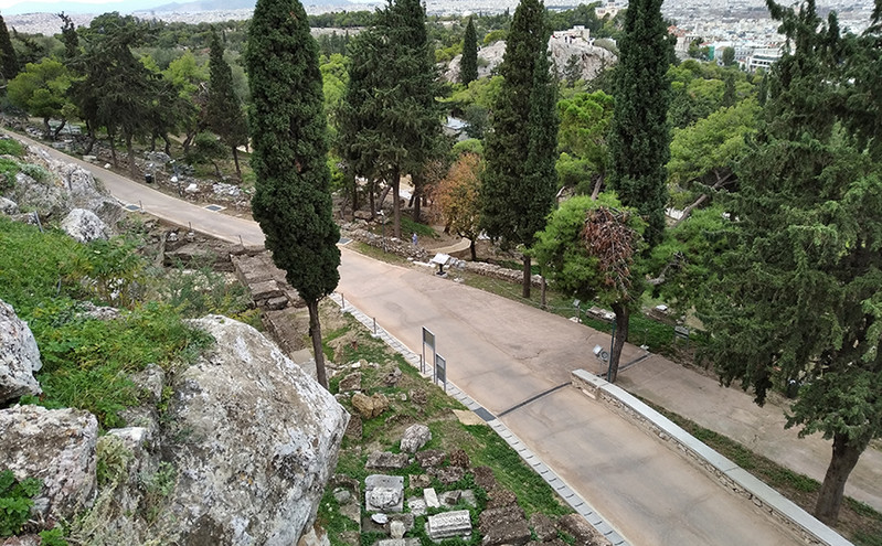 Ολοκληρώθηκε το έργο διευθέτησης των ομβρίων υδάτων της Ακρόπολης