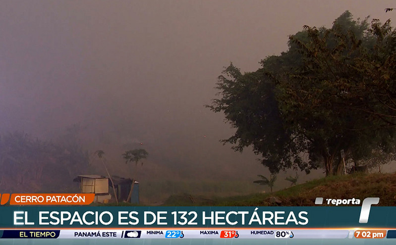 Παναμάς: Μεγάλη πυρκαγιά σε χωματερή προκαλεί τοξικό νέφος