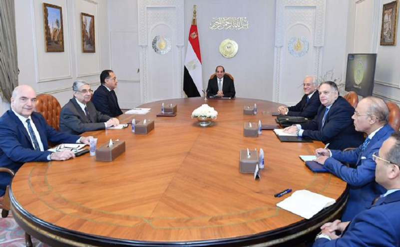 Νέα συνάντηση του Προέδρου της Αιγύπτου, Abdel Fattah El-Sisi, με τον κ. Δημήτρη Κοπελούζο