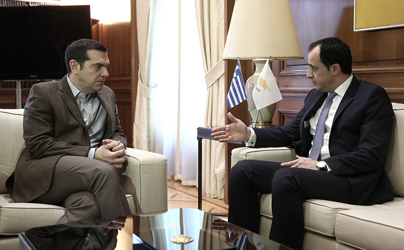 Ο Αλέξης Τσίπρας στην Κύπρο σήμερα για την πρώτη συνάντηση ξένου ηγέτη με τον νέο πρόεδρό της Νίκο Χριστοδουλίδη
