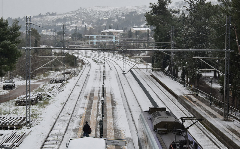 Hellenic Train: Ακυρώσεις δρομολογίων για αύριο, Τετάρτη, λόγω της κακοκαιρίας Μπάρμπαρα