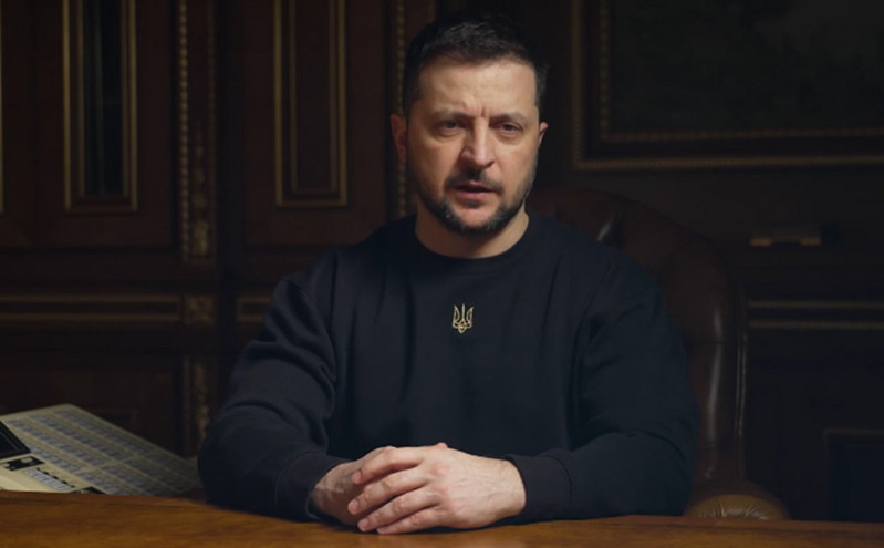 Ζελένσκι: «Θα νικήσουμε τους πάντες» &#8211; Το μήνυμά του για την πρώτη επέτειο από το ξέσπασμα του πολέμου στην Ουκρανία