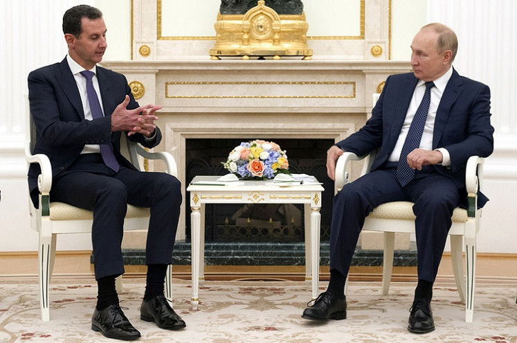 Πούτιν &#8211; Μπασάρ αλ Άσαντ: Συνάντηση στο Κρεμλίνο και συζήτηση για την εξομάλυνση των σχέσεων Τουρκίας-Συρίας