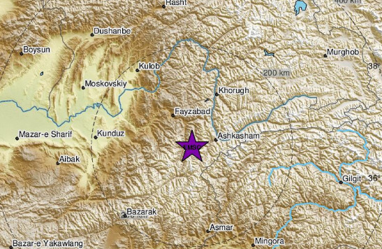 Ισχυρός σεισμός 6,5 Ρίχτερ στο Αφγανιστάν