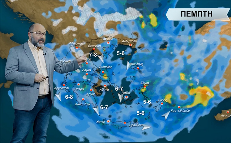 Σάκης Αρναούτογλου: Πότε θα «χτυπήσουν» οι μπόρες την Αττική &#8211; Έρχεται 3ήμερο με περάσματα καταιγίδων σε όλη την Ελλάδα