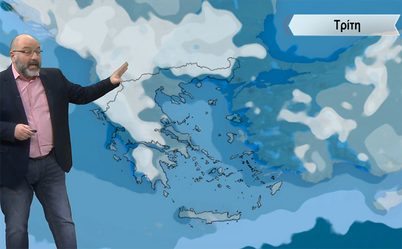 Σάκης Αρναούτογλου: «Κλείδωσε» η εντυπωσιακή πτώση της θερμοκρασίας από τη Δευτέρα &#8211; Έρχονται και χιόνια