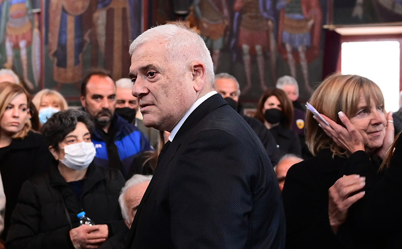 Συγκινημένος ο Δημήτρης Μελισσανίδης στην κηδεία του Μίμη Παπαϊωάννου: Αποχαιρέτησε τον θρύλο της ΑΕΚ