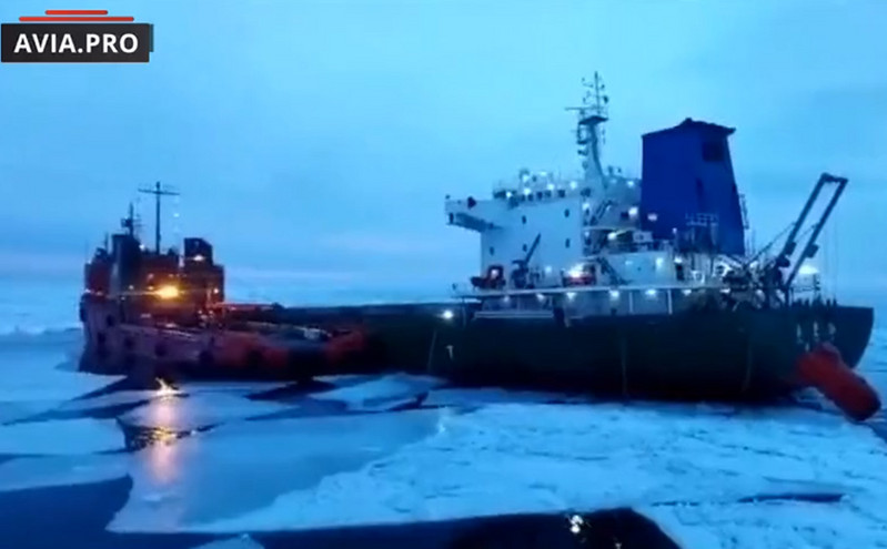 Ρωσία: Φορτηγό πλοίο υπό σημαία Κίνας βυθίζεται στα ανοικτά της Σαχαλίνης