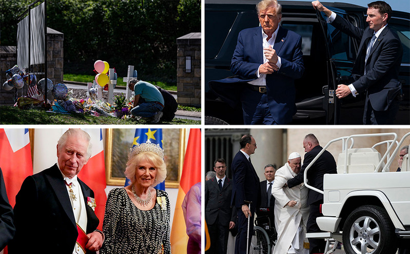 Το λουτρό αίματος στο Τένεσι, τα «μπλεξίματα» του Τραμπ, η «royal» Καμίλα και η περιπέτεια του πάπα Φραγκίσκου