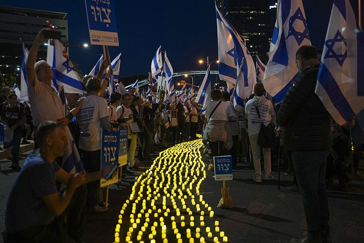 Νέες διαδηλώσεις στο Ισραήλ κατά της αμφιλεγόμενης μεταρρύθμισης του δικαστικού συστήματος