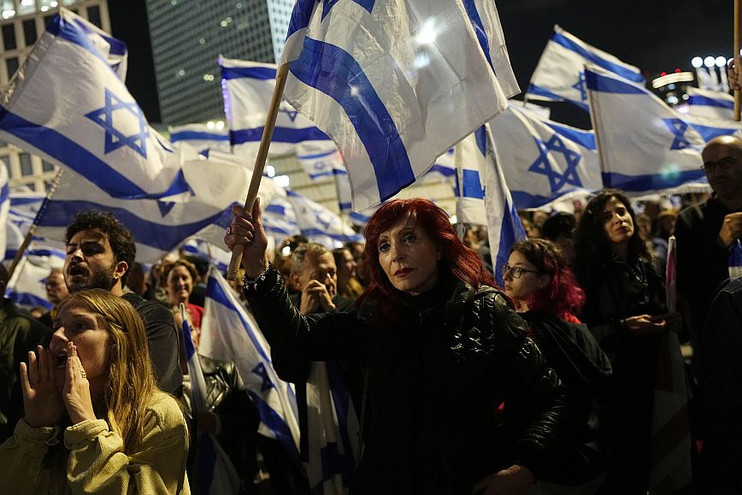 Ισραήλ: Αξιωματικός του στρατού συμμετείχε σε διαδήλωση κατά της μεταρρύθμισης που προωθεί η κυβέρνηση Νετανιάχου