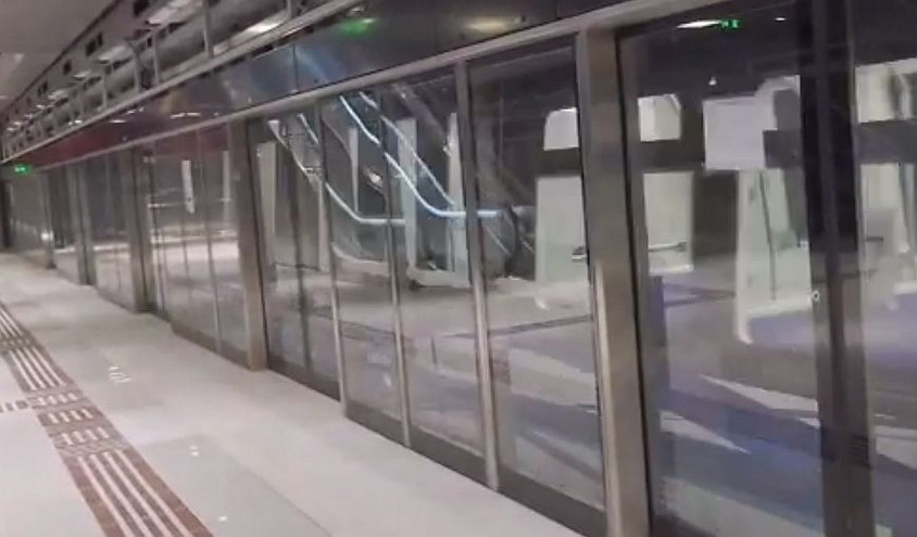 Μετρό Θεσσαλονίκης: Οι πρώτοι συρμοί βρίσκονται ήδη στις ράγες και πραγματοποιούν δοκιμαστικά δρομολόγια