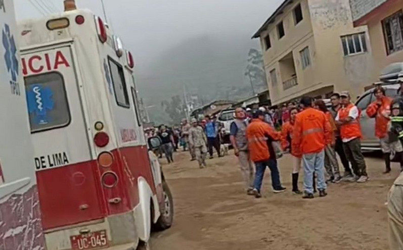 Περού: Δύο νεκροί και πέντε αγνοούμενοι εξαιτίας κατολισθήσεων