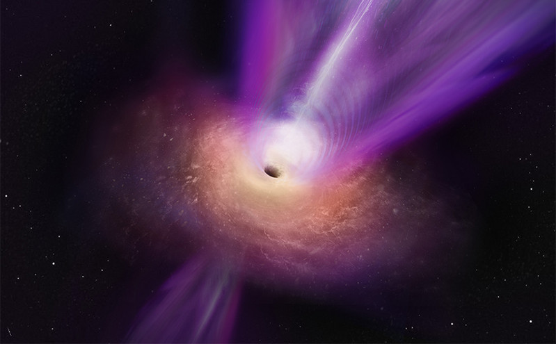 Η σκιά μιας μαύρης τρύπας και ο ισχυρός πίδακας που εκτοξεύεται από αυτήν παρατηρήθηκε για πρώτη φορά από αστρονόμους
