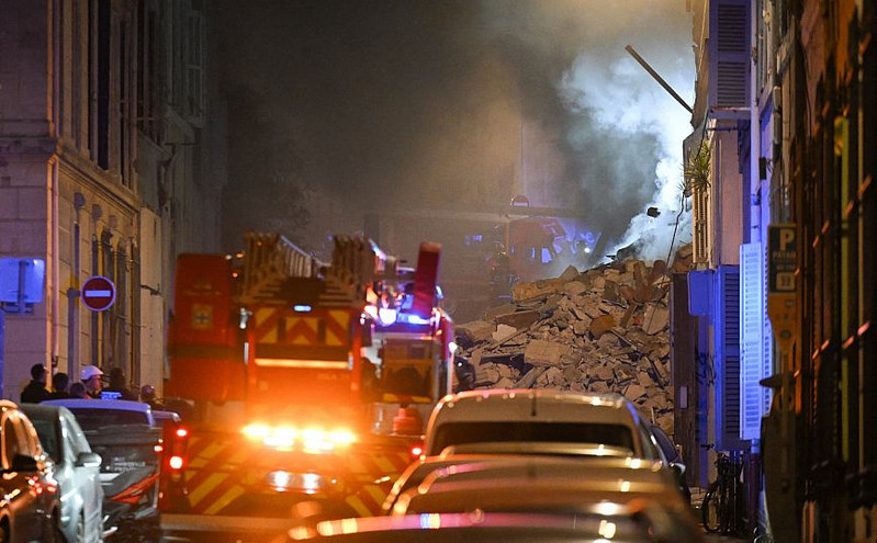 Πέντε οι τραυματίες από την κατάρρευση πολυκατοικίας στη Μασσαλία – Φόβοι για νεκρούς