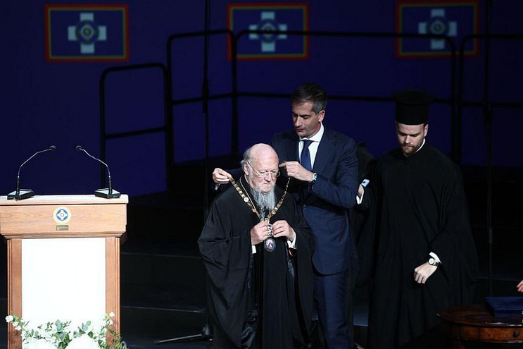 Δήμος Αθηναίων: Τον Οικουμενικό Πατριάρχη Βαρθολομαίο τίμησε σήμερα η Αθήνα