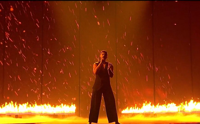 Eurovision 2023: Η εντυπωσιακή εμφάνιση του  Andrew Lambrou για την Κύπρο