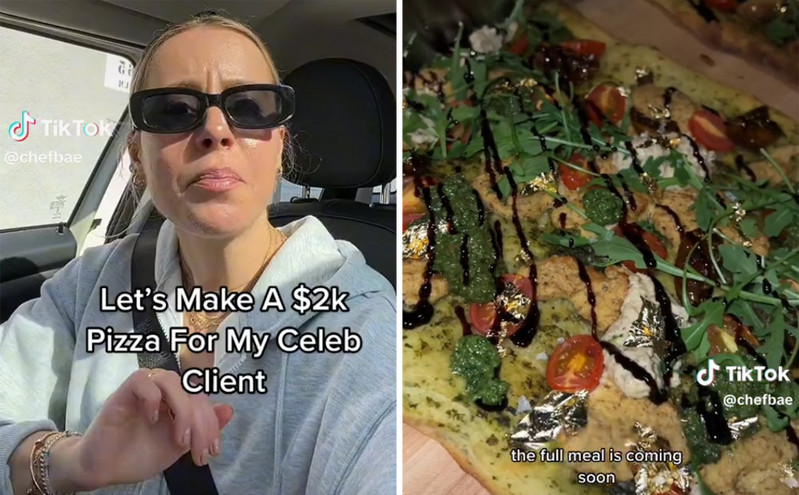 Διχάζει η πίτσα των 2.000 δολαρίων για διάσημο πελάτη &#8211; «Εκτός πραγματικότητας»