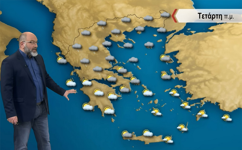 Σάκης Αρναούτογλου: Σε ποιες περιοχές θα έχει καταιγίδες την Τετάρτη &#8211; Τι θα συμβεί στην Αττική